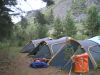 Ночлег в палатках